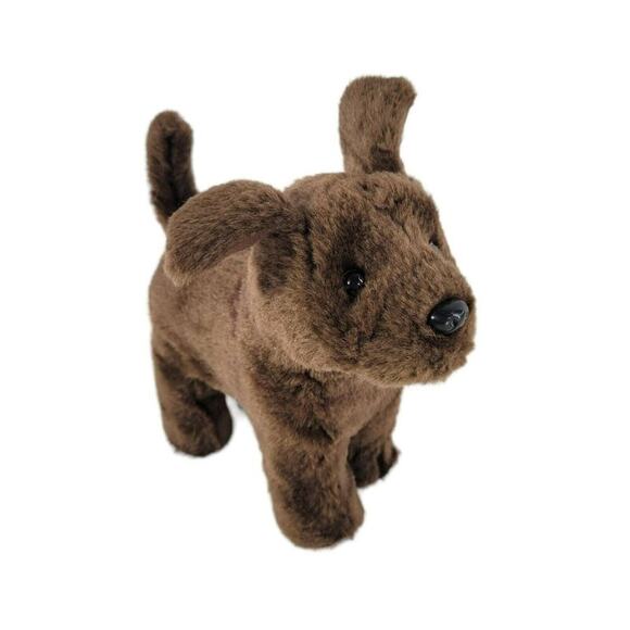 American Girl 2014 Chocolate Lab Puppy No Collar or Bone BKB81 Retired - Picture 1 of 6